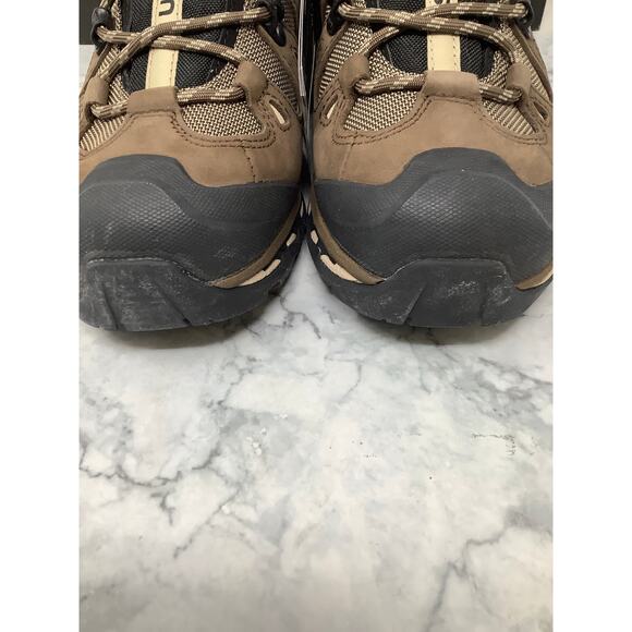 Salomon Men's 7 Fossil Rain Quest 4D 2 Gtx Goretex Hiking Boots Outdoor LF1 - Picture 4 of 15